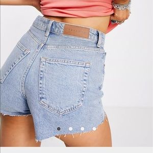 Topshop Denim Shorts Size Medium